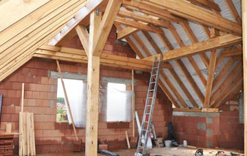 North Dalton attic trusses